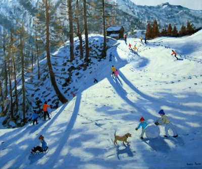 Großer Schneeball, Zermatt von Andrew Macara